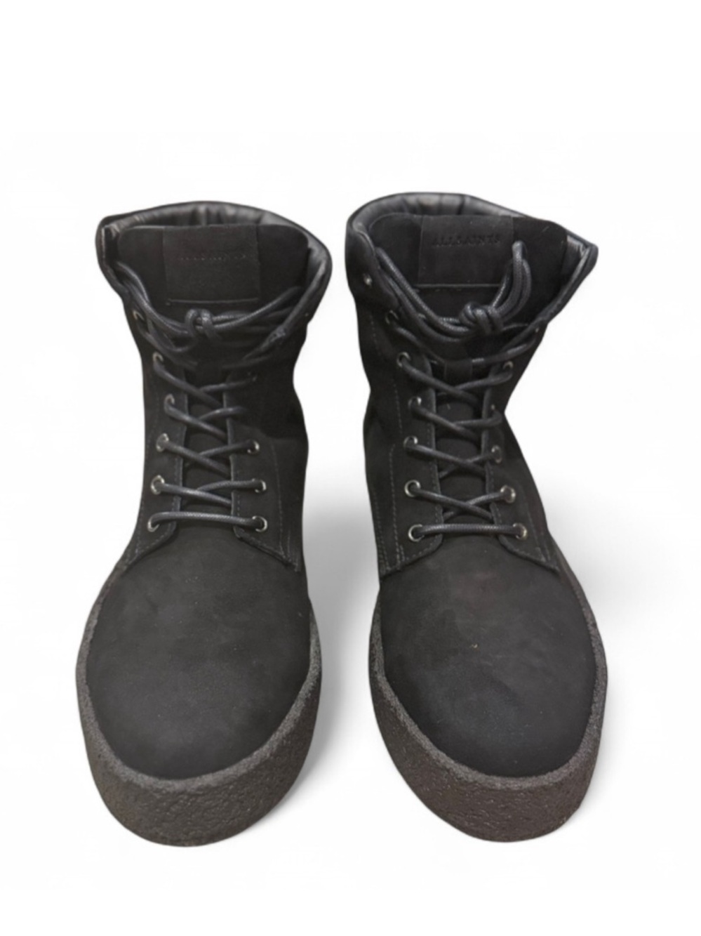 NWT/NIB Men’s AllSaints ‘Kip’ Suede Hi-Top Lace-Up Boots Size US 10